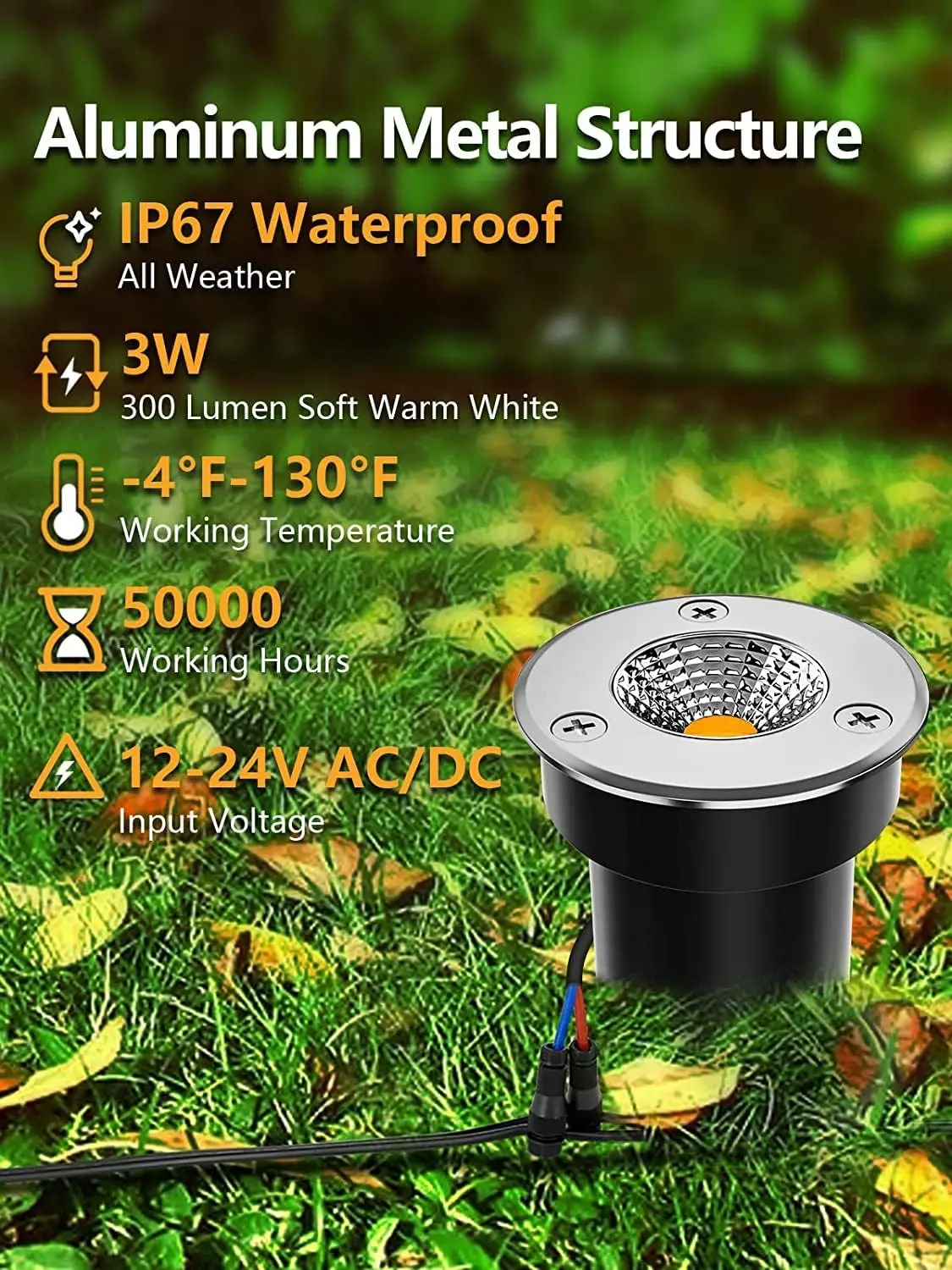Low Voltage Landscape Lights W - огляд і ціна Wired Pathway Light