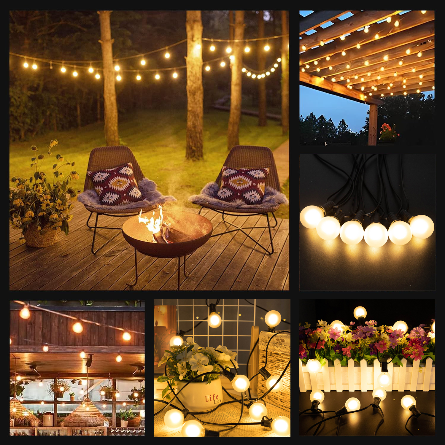 Waterproof G40 Led Lights Deco - огляд і ціна Outdoor Lighting Strip