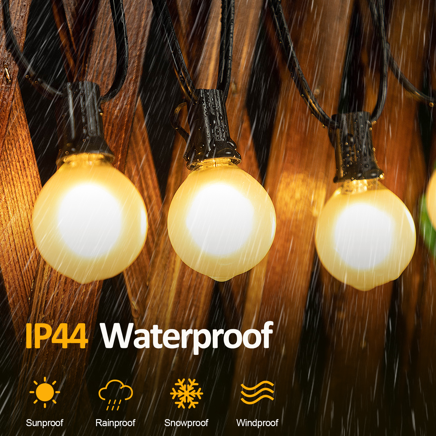 Waterproof G40 Led Lights Deco - огляд і ціна Outdoor Lighting Strip