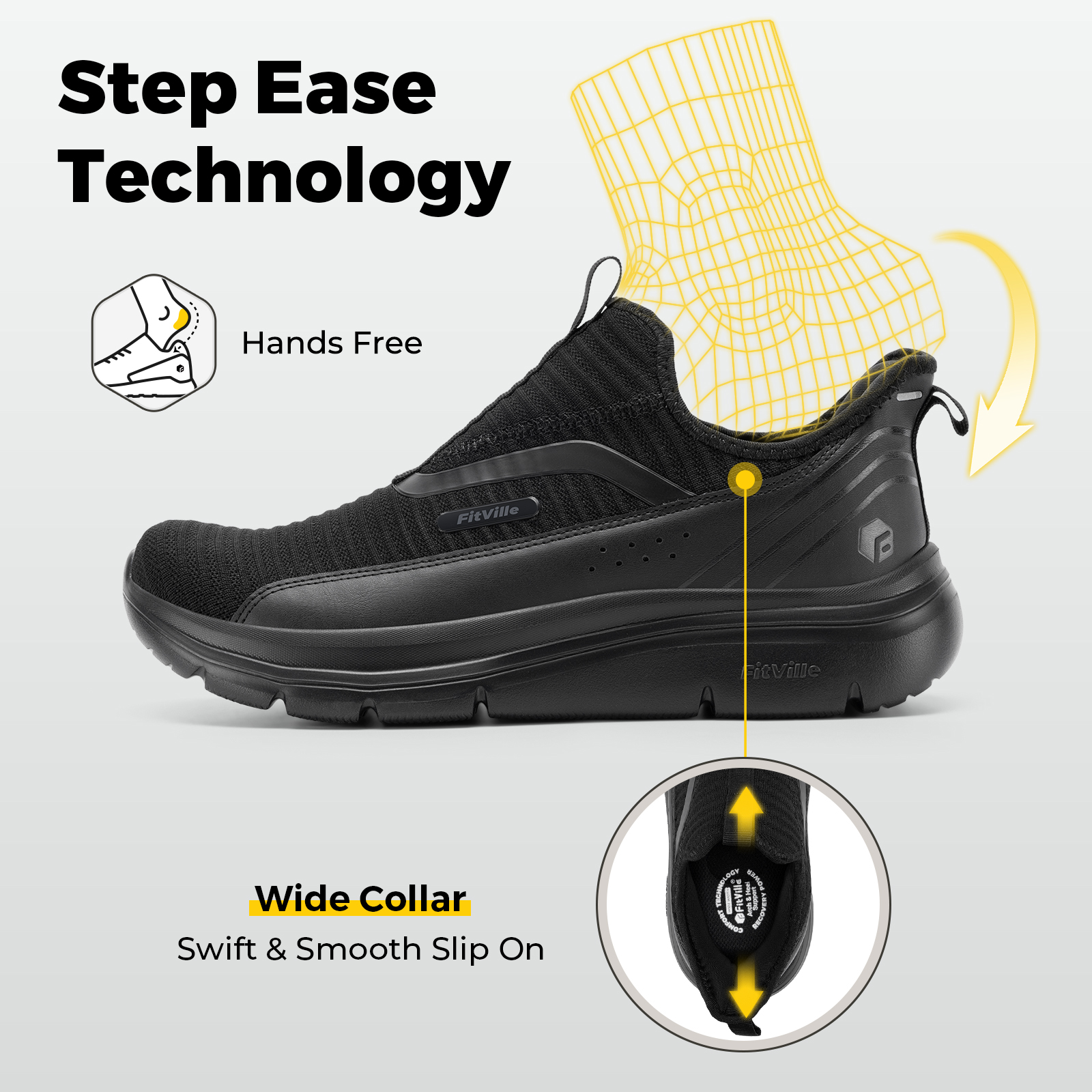 Fitville Wide Men's Shoes Fitn - огляд і ціна Outdoor Lighting For Steps