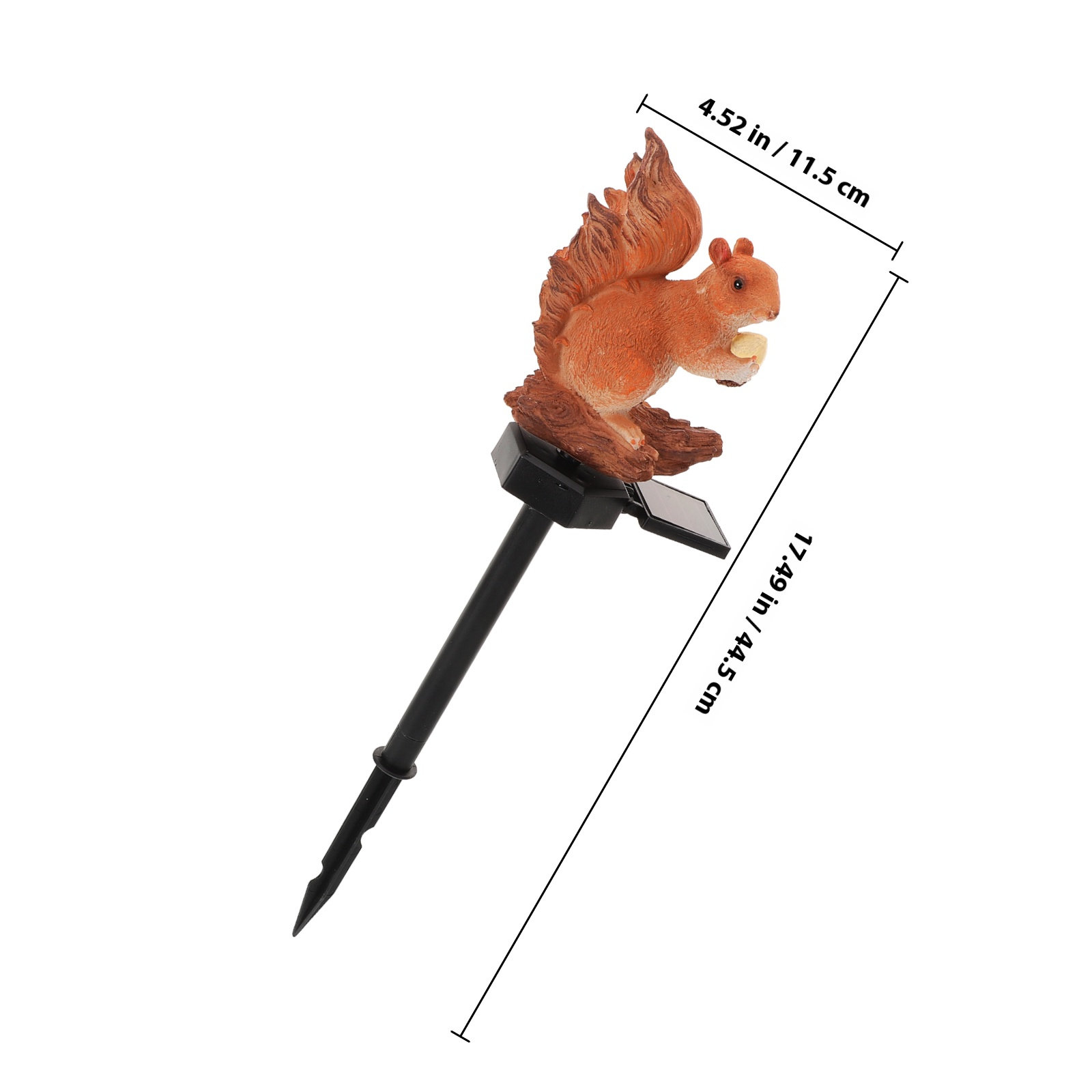 Squirrel Powered Lamp Outdoor  - огляд і ціна Outdoor Lighting Yard Stakes
