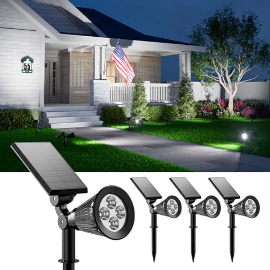 Solar Spotlights Outdoor Water - огляд і ціна Outdoor Lighting Wall