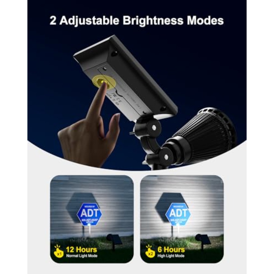 Solar Spotlights Outdoor Water - огляд і ціна Outdoor Lighting Wall