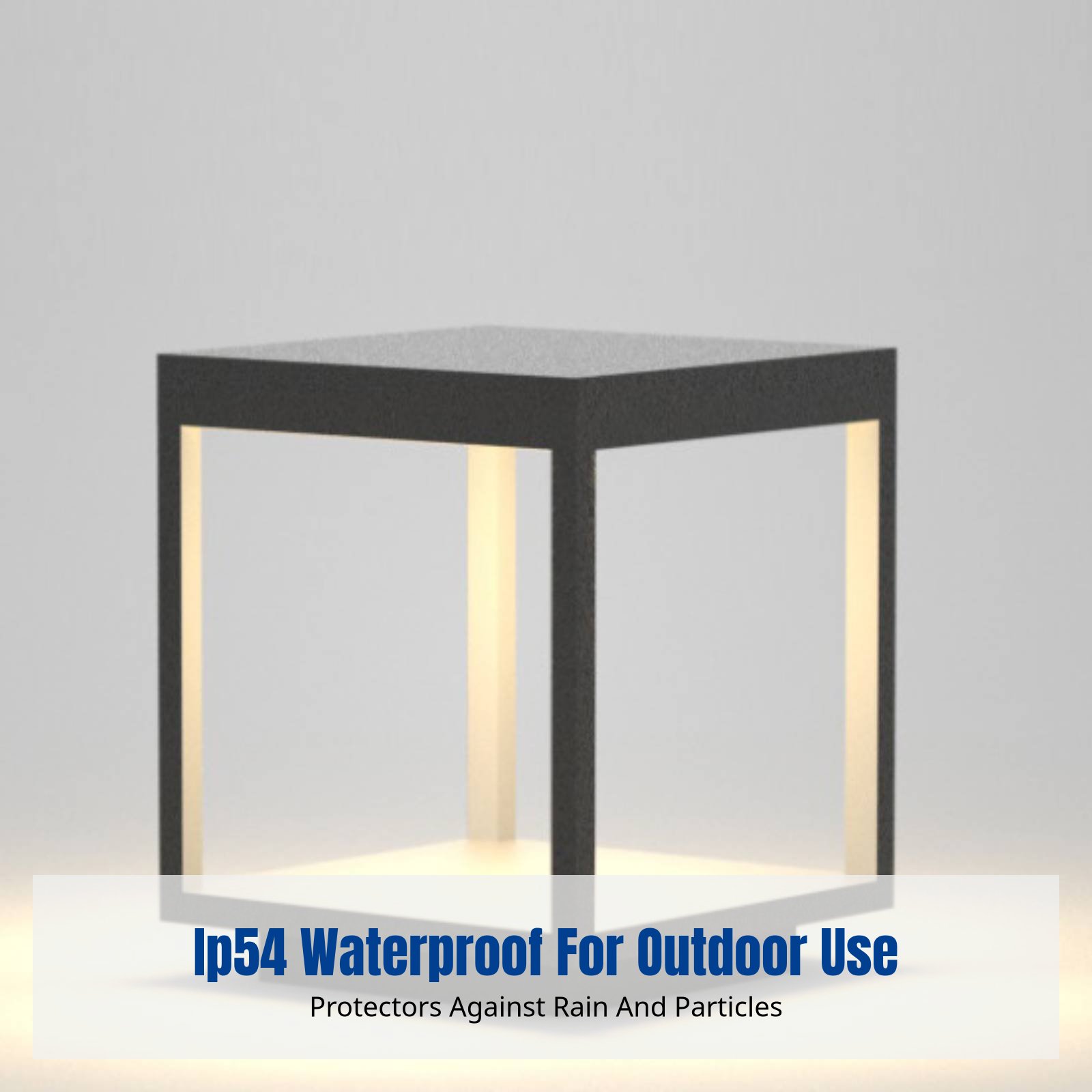 Modern Minimalist LED Pillar L - огляд і ціна Outdoor Lighting Wall