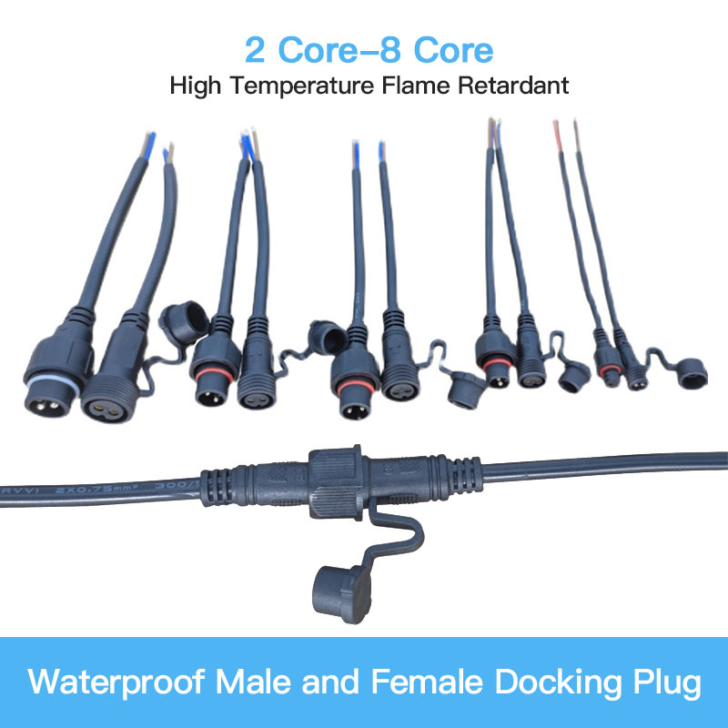 Male Female Extension Wire Con - огляд і ціна Outdoor Lighting Socket