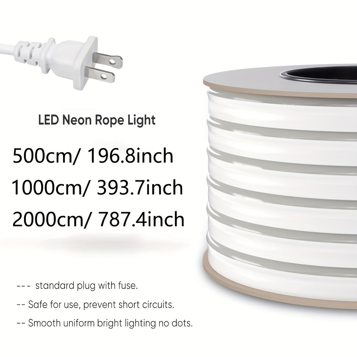 AC110-120V Neon Rope Light - 1 - огляд і ціна Outdoor Lighting Strip