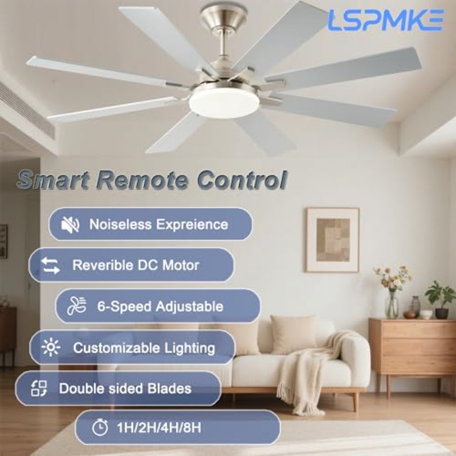 52 Inch Indoor/Outdoor Ceiling - огляд і ціна Outdoor Lighting Remote Control
