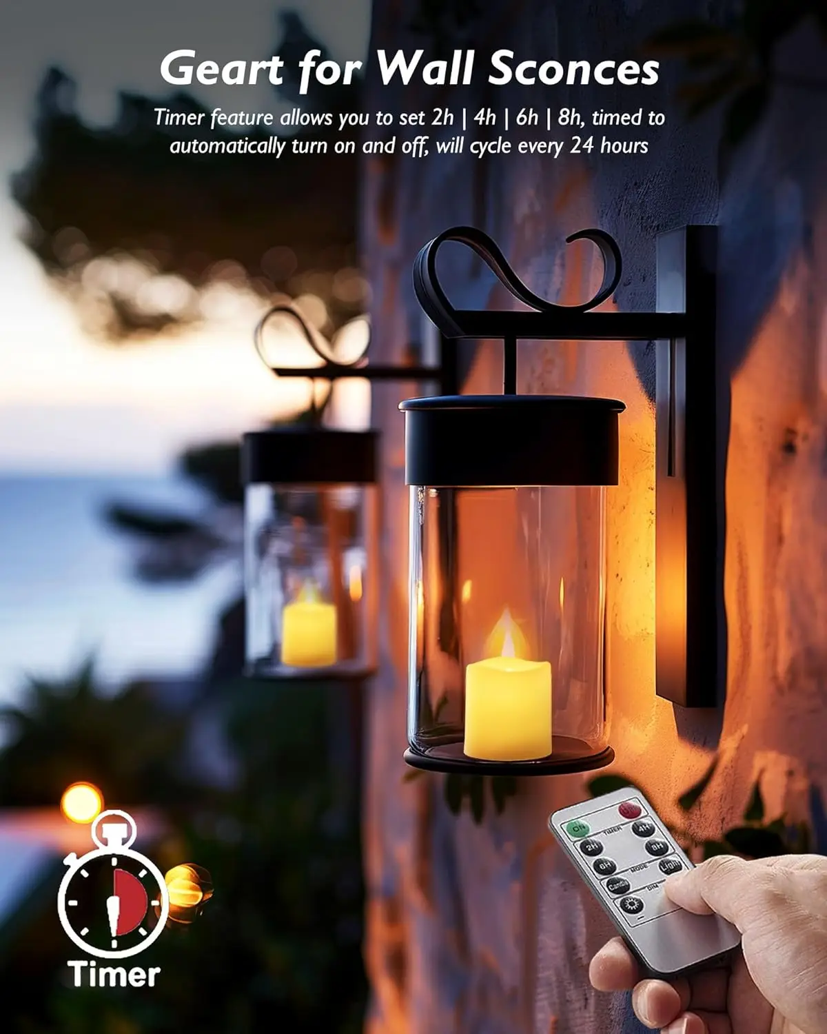 400+ Hour Remote Control LED C - огляд і ціна Outdoor Lighting Remote Control