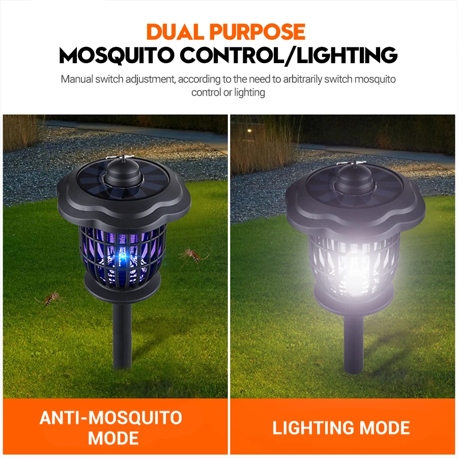 2-in-1 1200mAh LED Solar Light - огляд і ціна Outdoor Lighting Effects