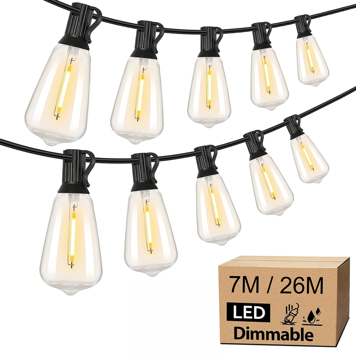 LED String Lights LED Outdoor  - огляд і ціна Outdoor Lighting Driveway