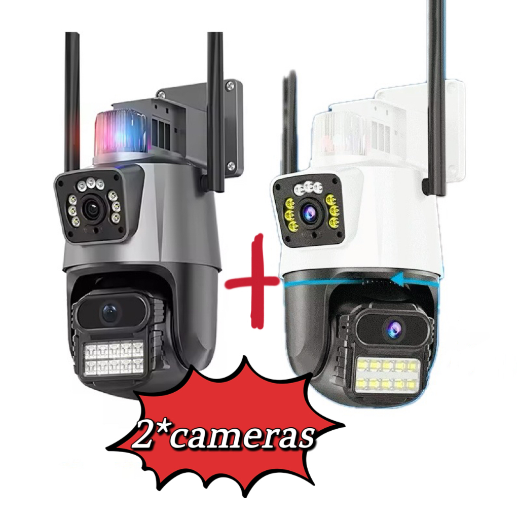4K 8MP Dual-Lens Dual Screen O - огляд і ціна Outdoor Lighting No Electricity