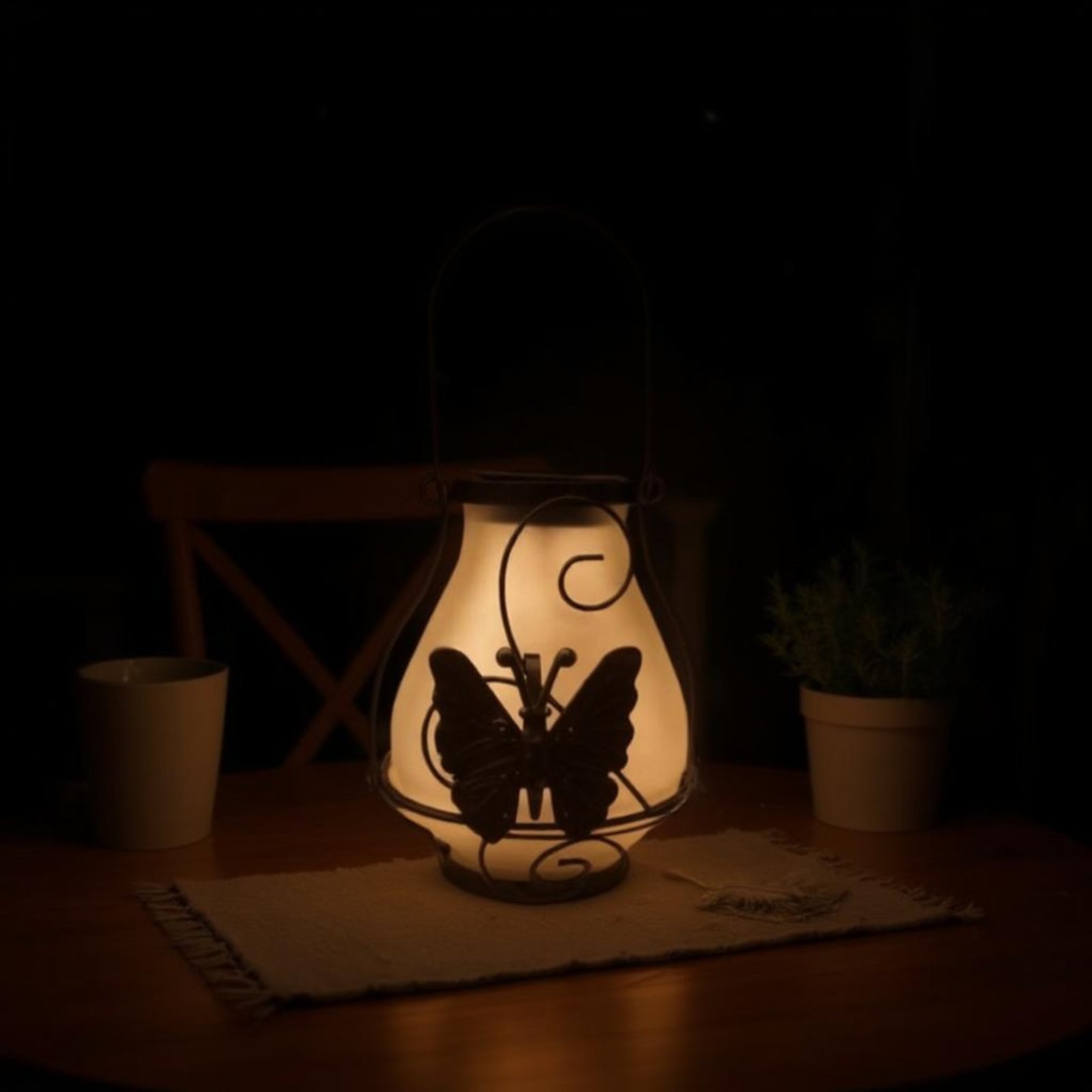 Solar Butterfly Lantern Waterp - огляд і ціна Outdoor Lighting Wall