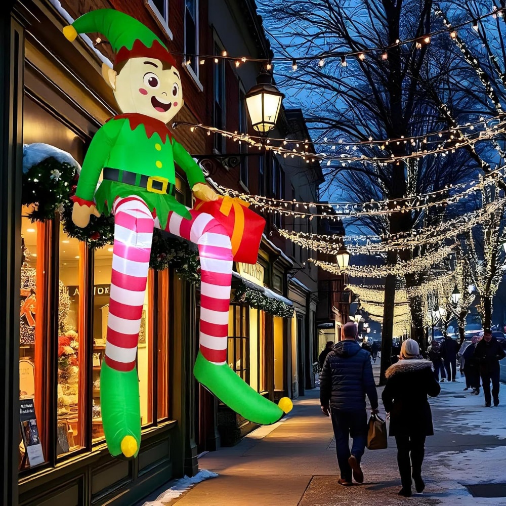 8FT Christmas Inflatables Sitt - огляд і ціна Outdoor Lighting Manufacturers