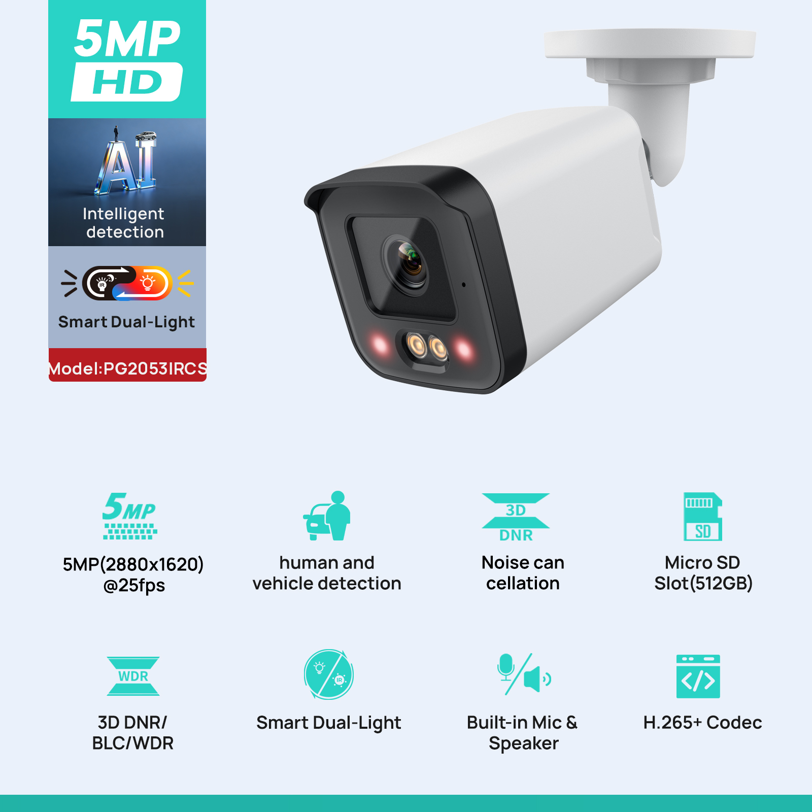 VIKYLIN IP Security Camera 5MP - огляд і ціна Outdoor Lighting No Electricity