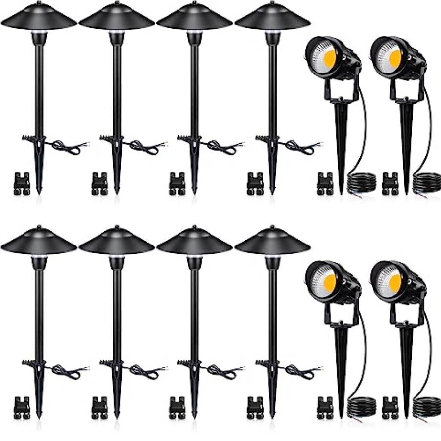 LED Low Voltage Landscape Ligh - огляд і ціна Wired Pathway Light