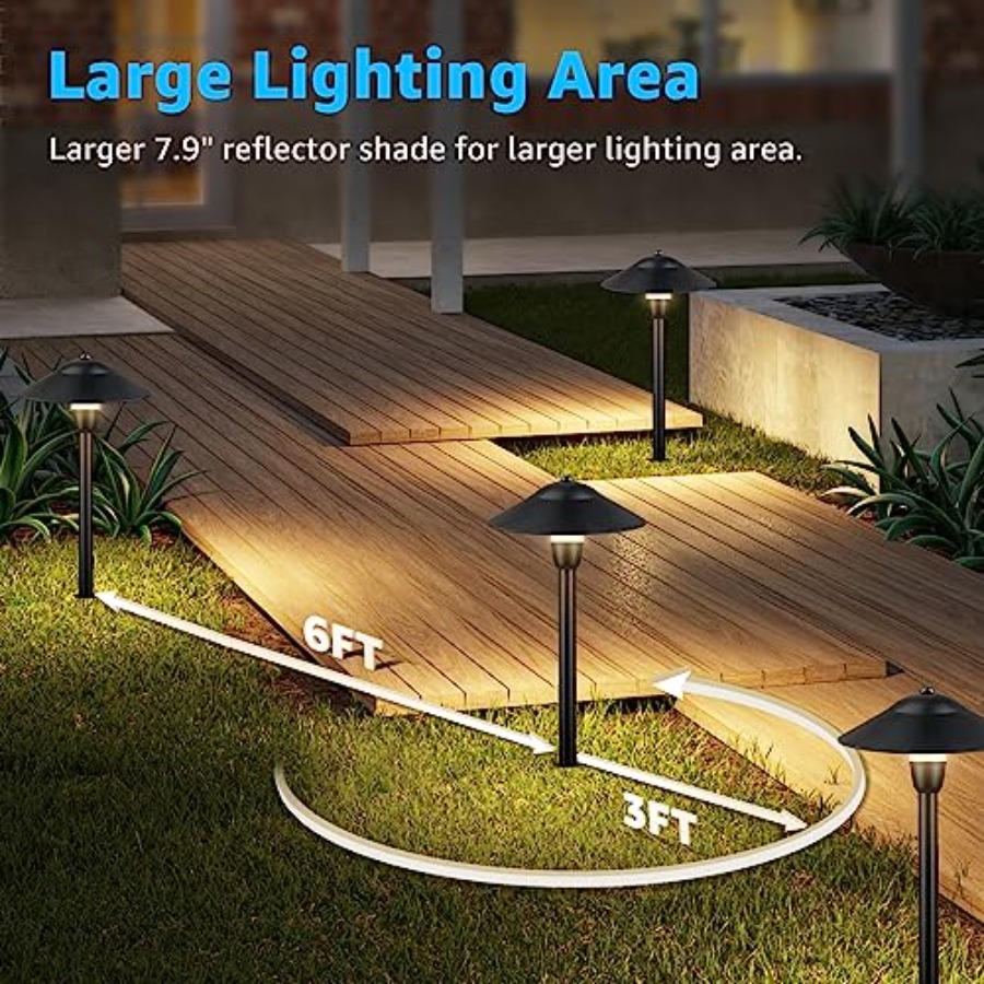 LED Low Voltage Landscape Ligh - огляд і ціна Wired Pathway Light
