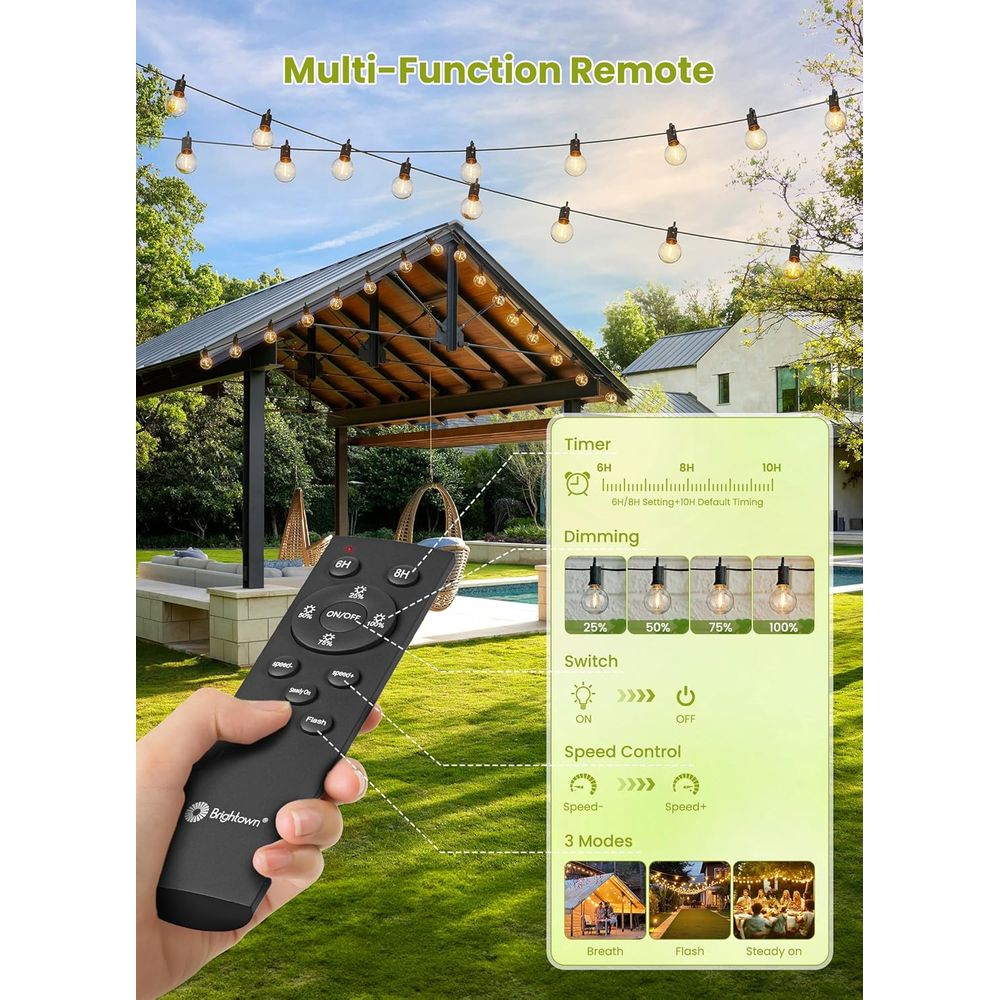 Outdoor Waterproof String Ligh - огляд і ціна String Light Bistro