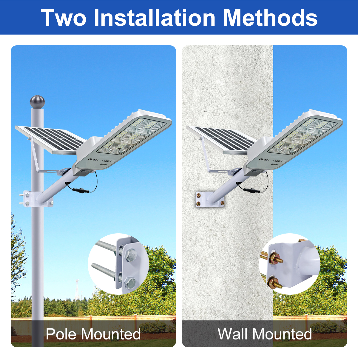 IP65 Waterproof Outdoor Solar  - огляд і ціна Outdoor Lighting No Electricity