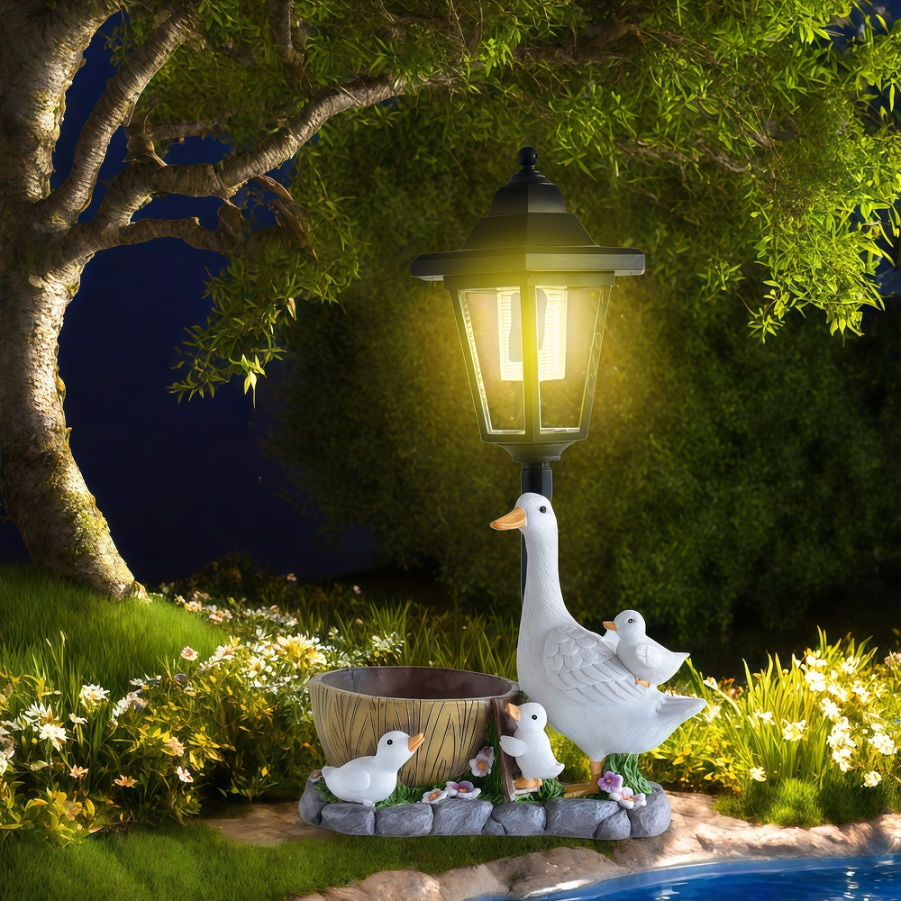 Solar Duck Night Light Garden  - огляд і ціна Outdoor Lighting Manufacturers