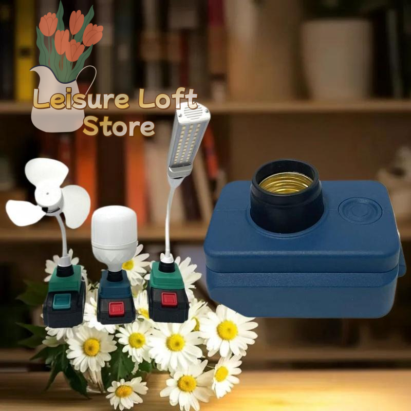 Universal 18V Work Light Socke - огляд і ціна Outdoor Lighting Jobs