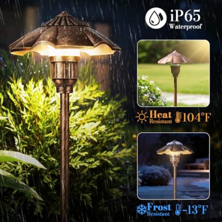 Low Voltage Landscape Lights,  - огляд і ціна Wired Pathway Light