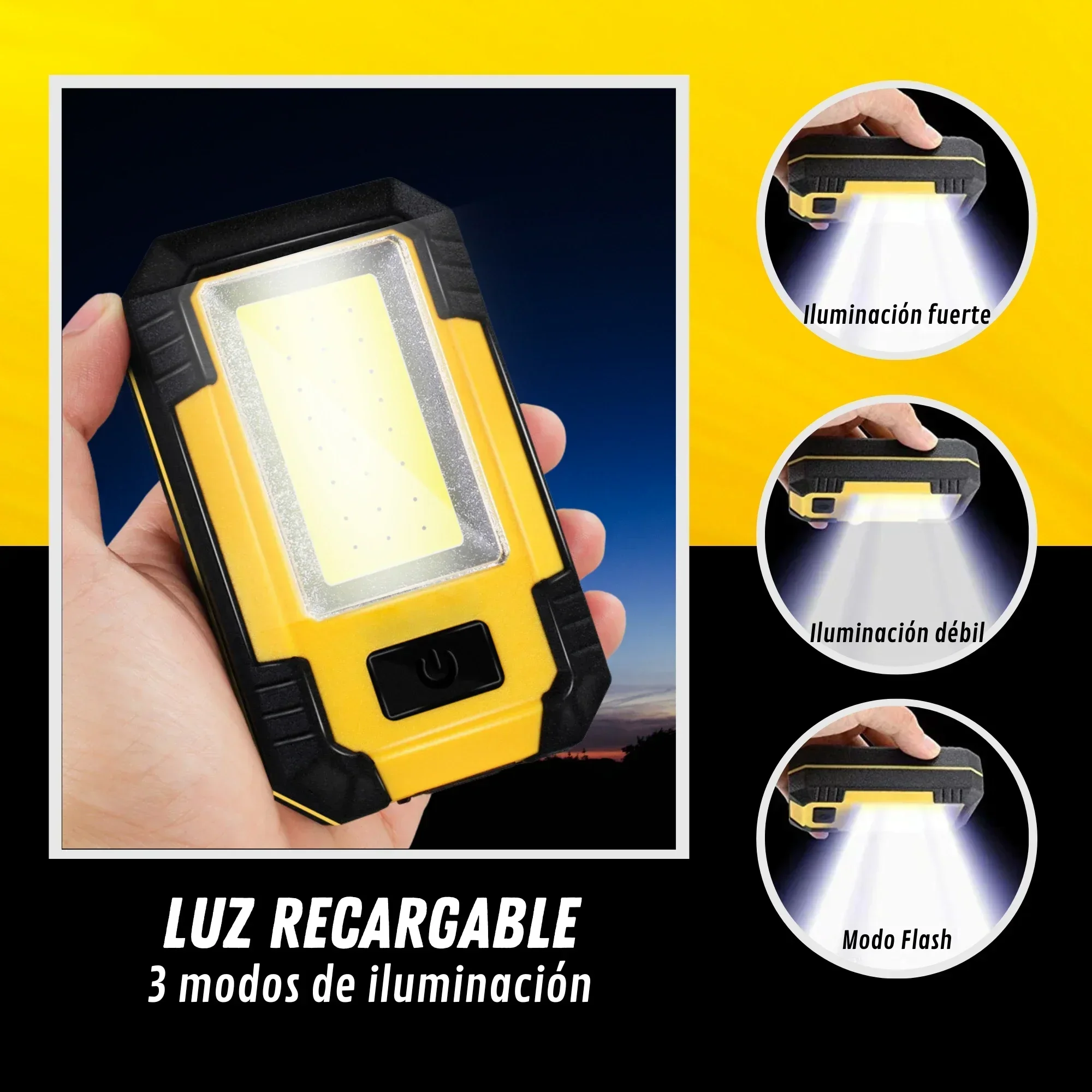 Portable 4000MaH Rechargeable  - огляд і ціна Zinc Outdoor Lighting