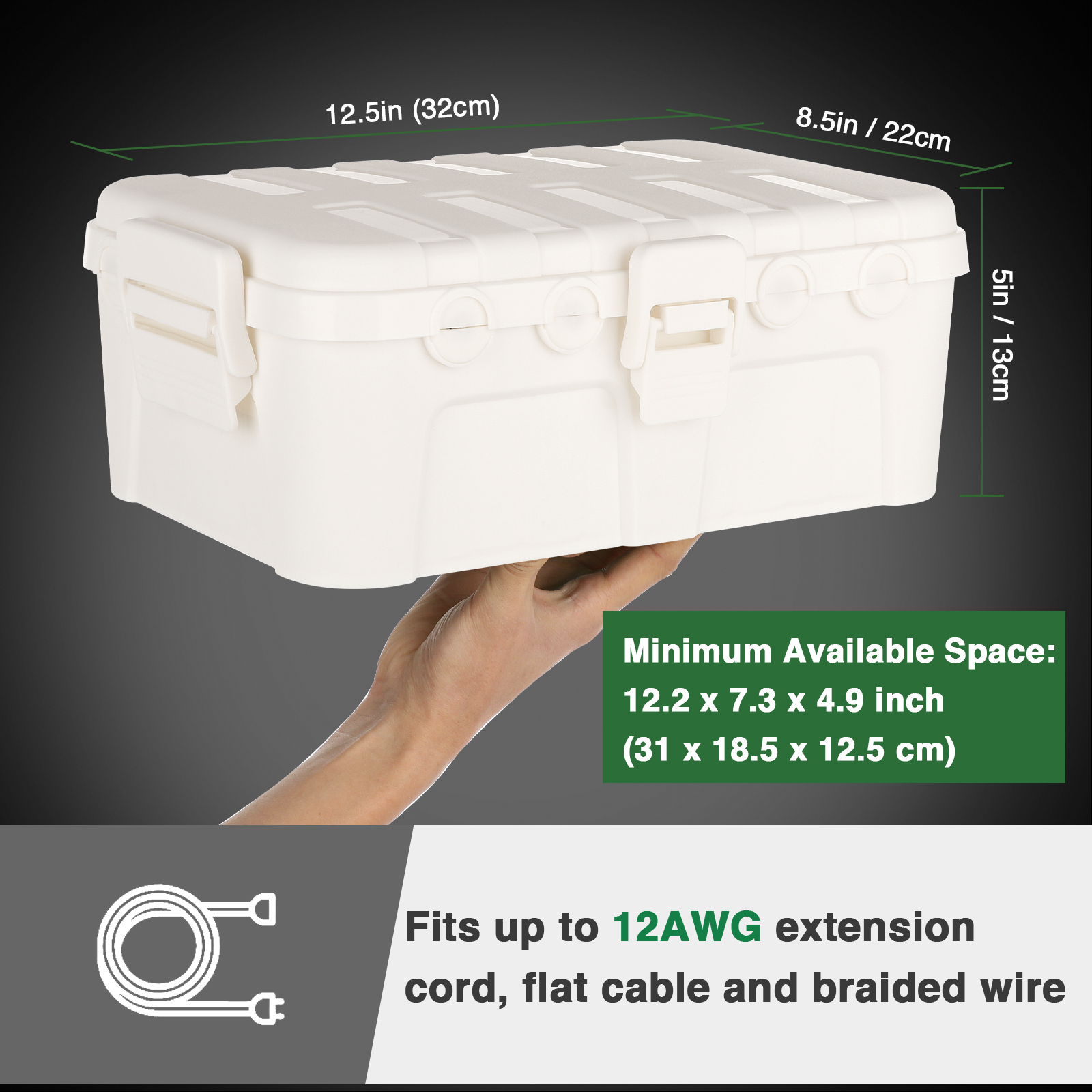 Outdoor Power Supply Waterproo - огляд і ціна Outdoor Lighting Box