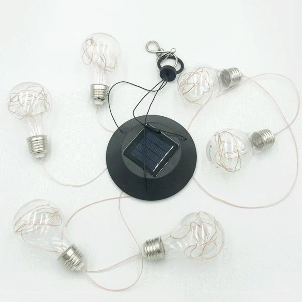 6 LED Solar Powered Wind Chime - огляд і ціна Outdoor Lighting On Trees