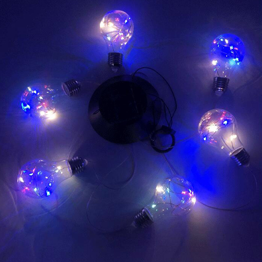 6 LED Solar Powered Wind Chime - огляд і ціна Outdoor Lighting On Trees