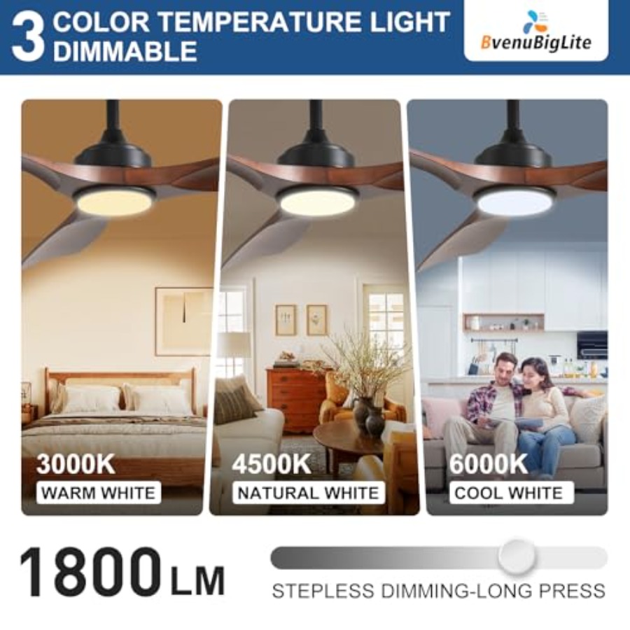 Outdoor ceiling fan with light - огляд і ціна Outdoor Lighting Remote Control