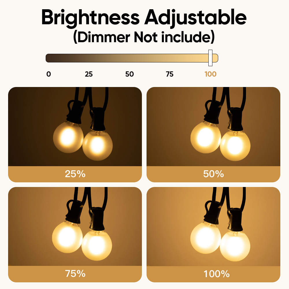 Retro Led G40 Street Garland L - огляд і ціна Outdoor Lighting Socket