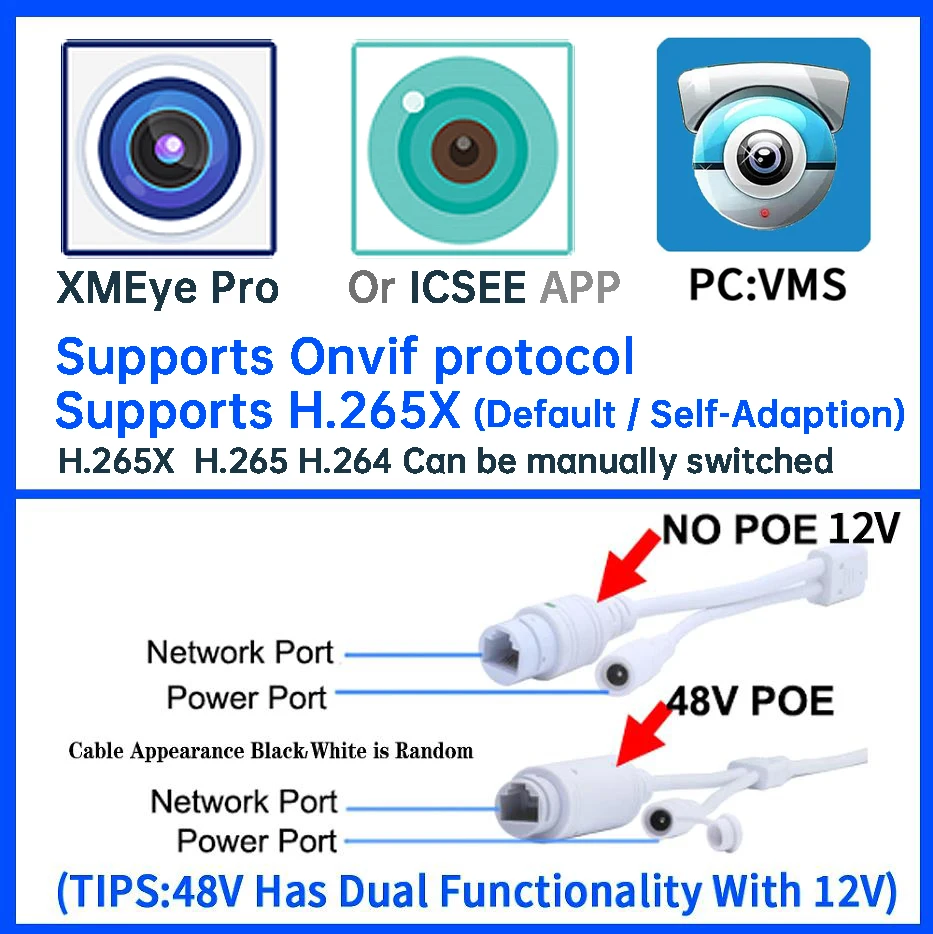 AI Audio IP POE Camera 5MP 4MP - огляд і ціна Outdoor Lighting No Electricity