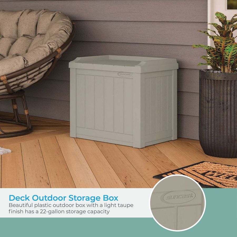 Outdoor Storage Box 22 Gallon  - огляд і ціна Outdoor Lighting Box