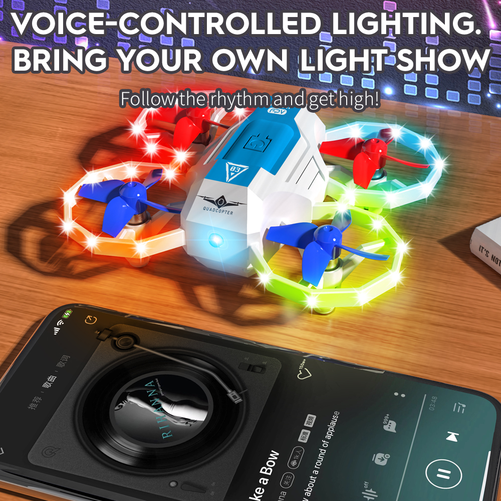 KF601 New Mini Drones With Mus - огляд і ціна Outdoor Lighting Box