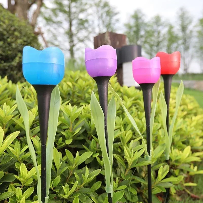 1Pcs Garden Tulip Flower Shape - огляд і ціна Outdoor Lighting Manufacturers