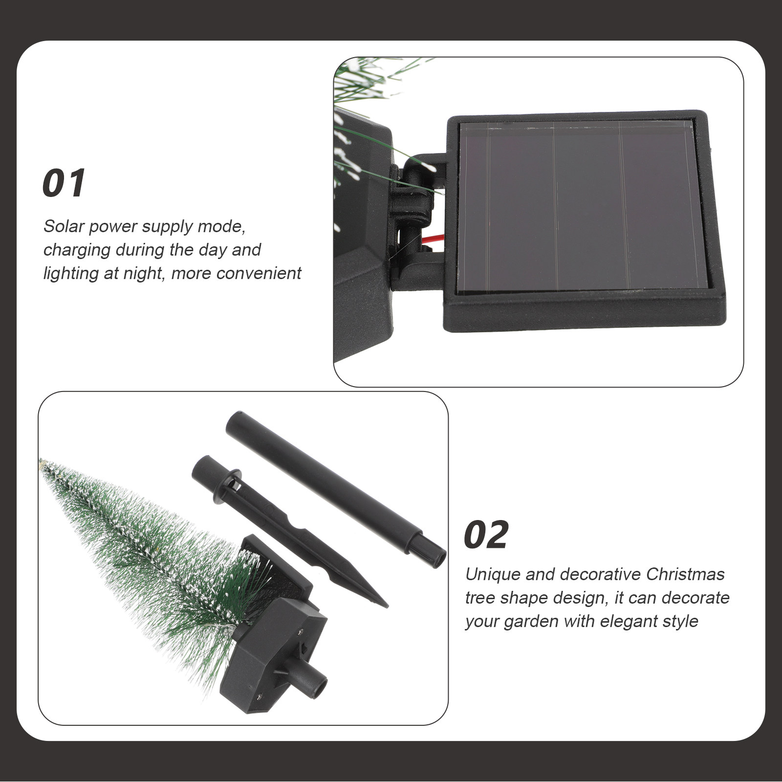 Outdoor Waterproof Garden Sola - огляд і ціна Outdoor Lighting Yard Stakes