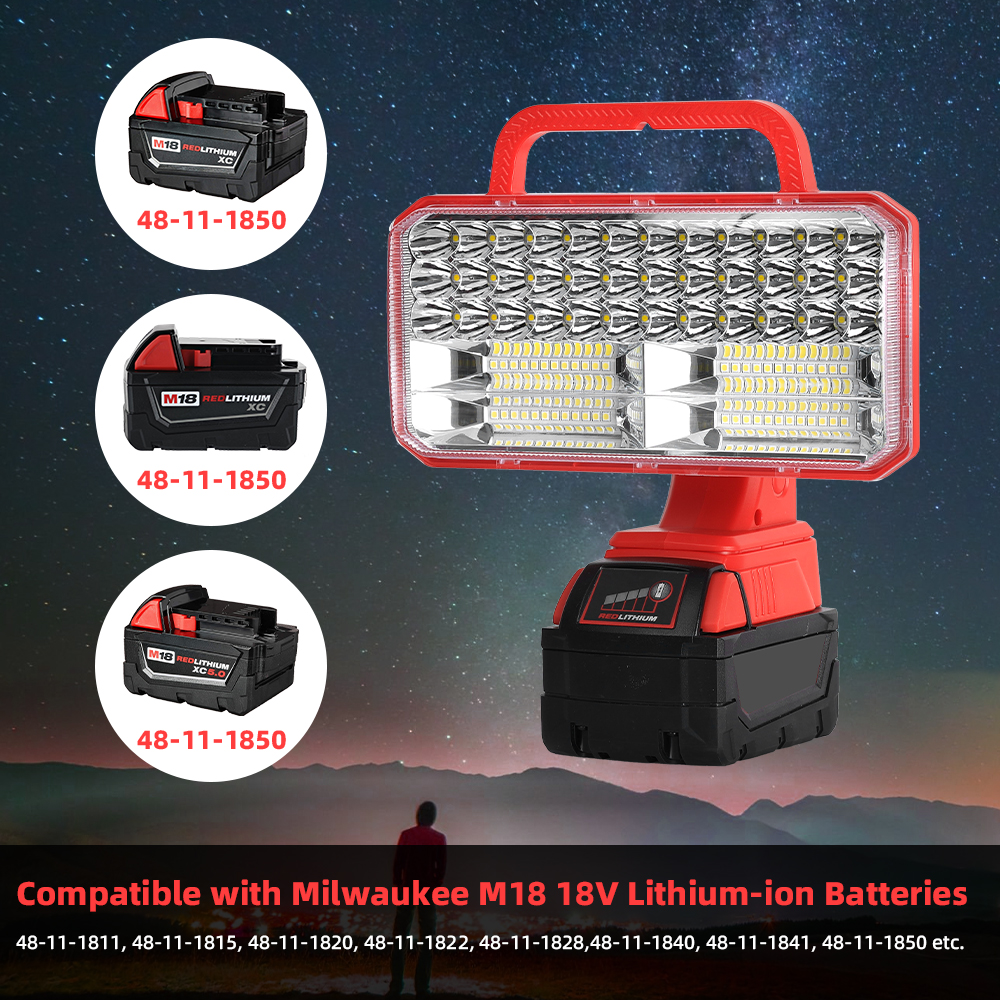 4200LM LED 18V Light for Milwa - огляд і ціна Outdoor Lighting Jobs
