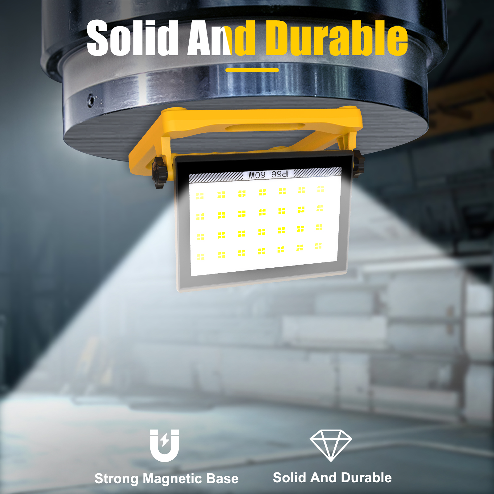 60W 5400LM Folding Stand Work  - огляд і ціна Outdoor Lighting Jobs
