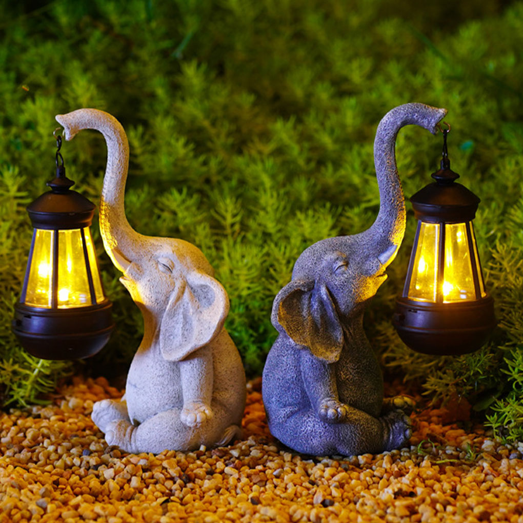 Resin Elephant Statue Ornament - огляд і ціна Outdoor Lighting Manufacturers