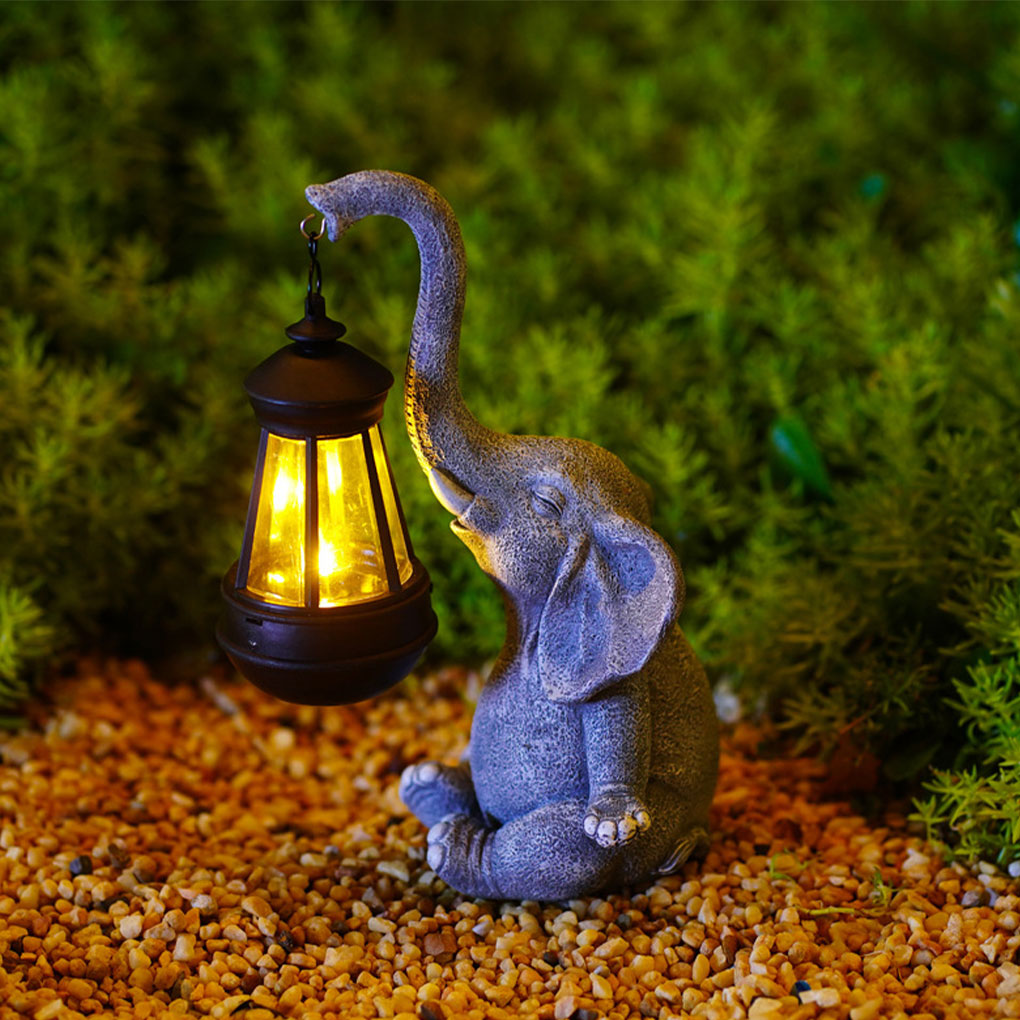 Resin Elephant Statue Ornament - огляд і ціна Outdoor Lighting Manufacturers