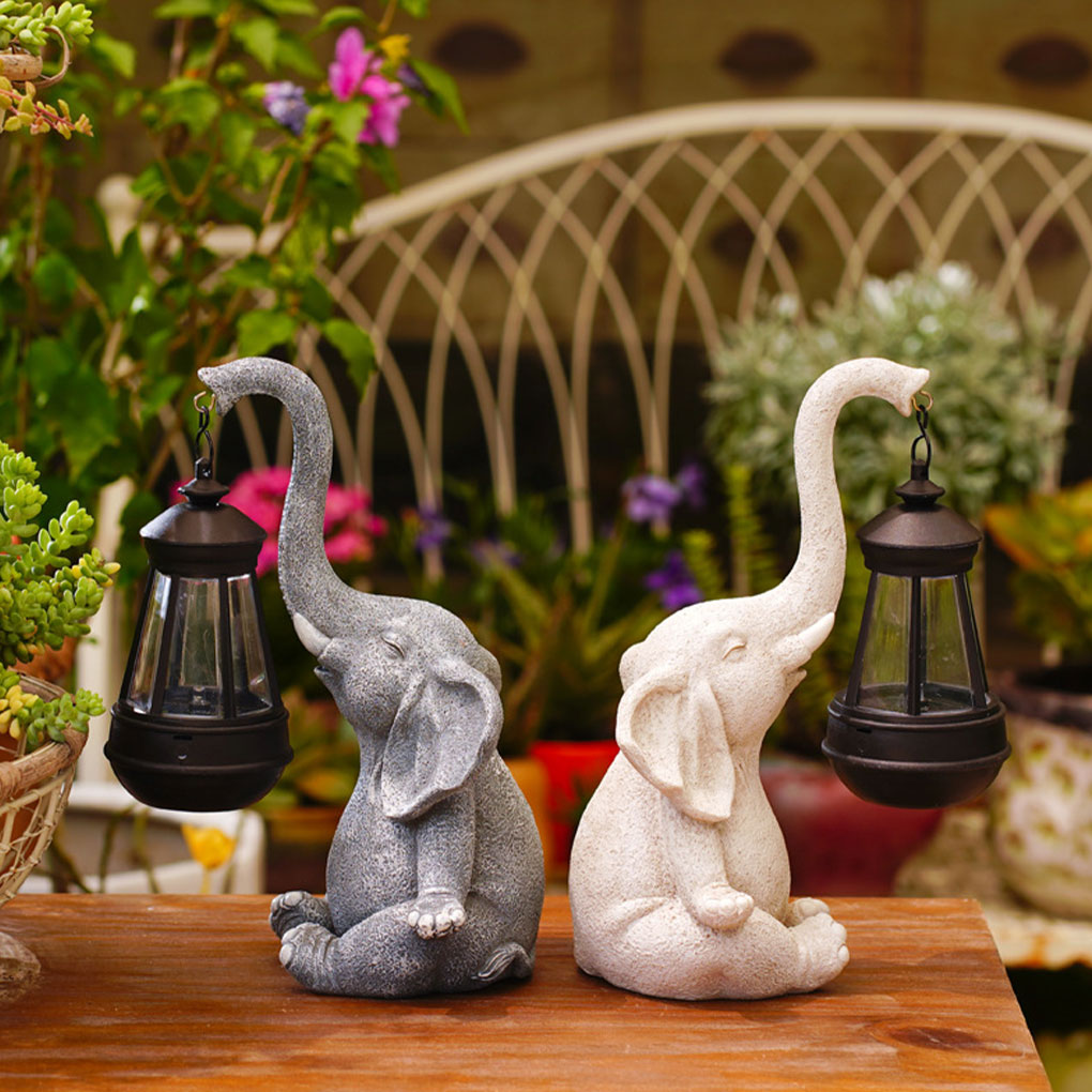 Resin Elephant Statue Ornament - огляд і ціна Outdoor Lighting Manufacturers