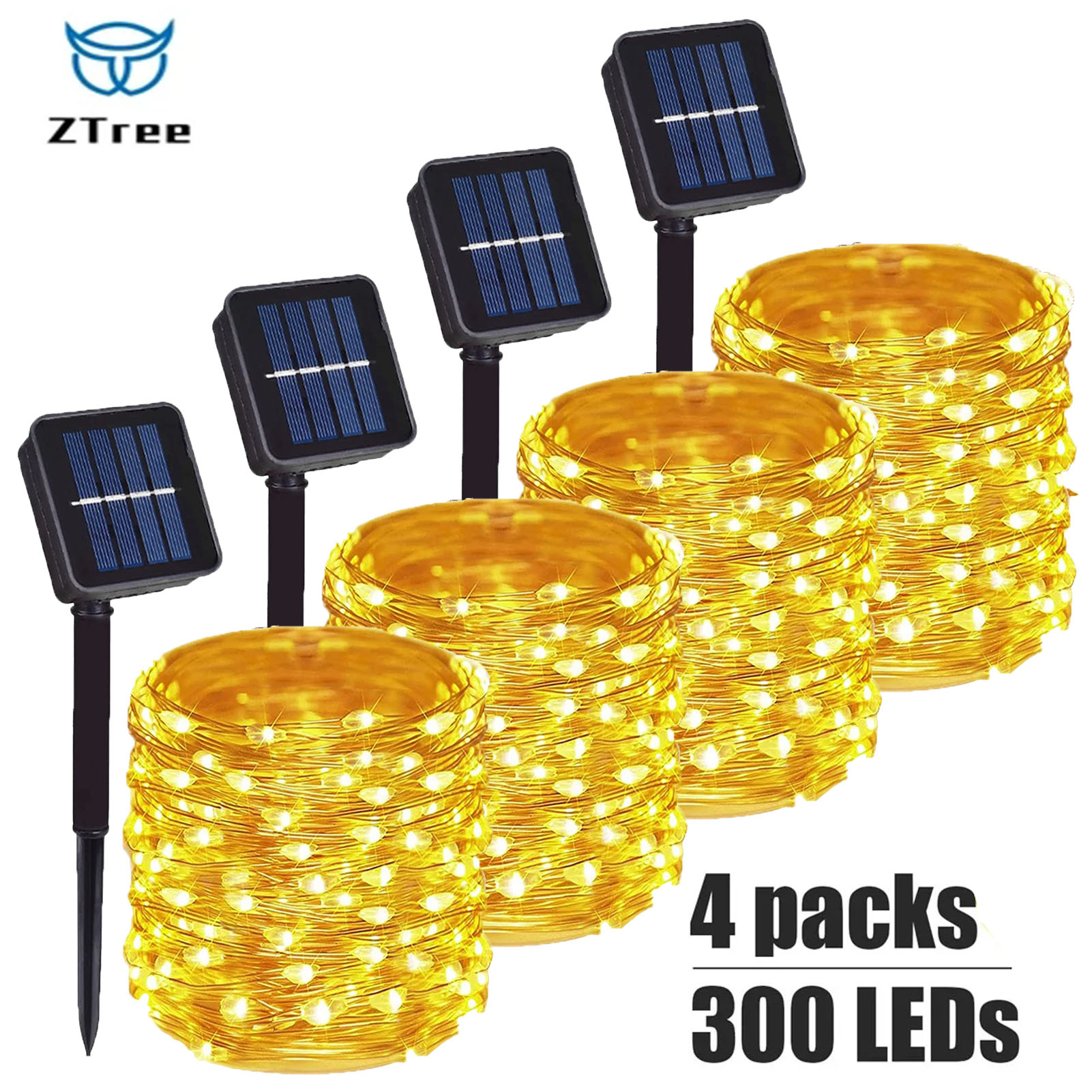 1~4Pcs Solar String Lights Out - огляд і ціна Outdoor Lighting Driveway