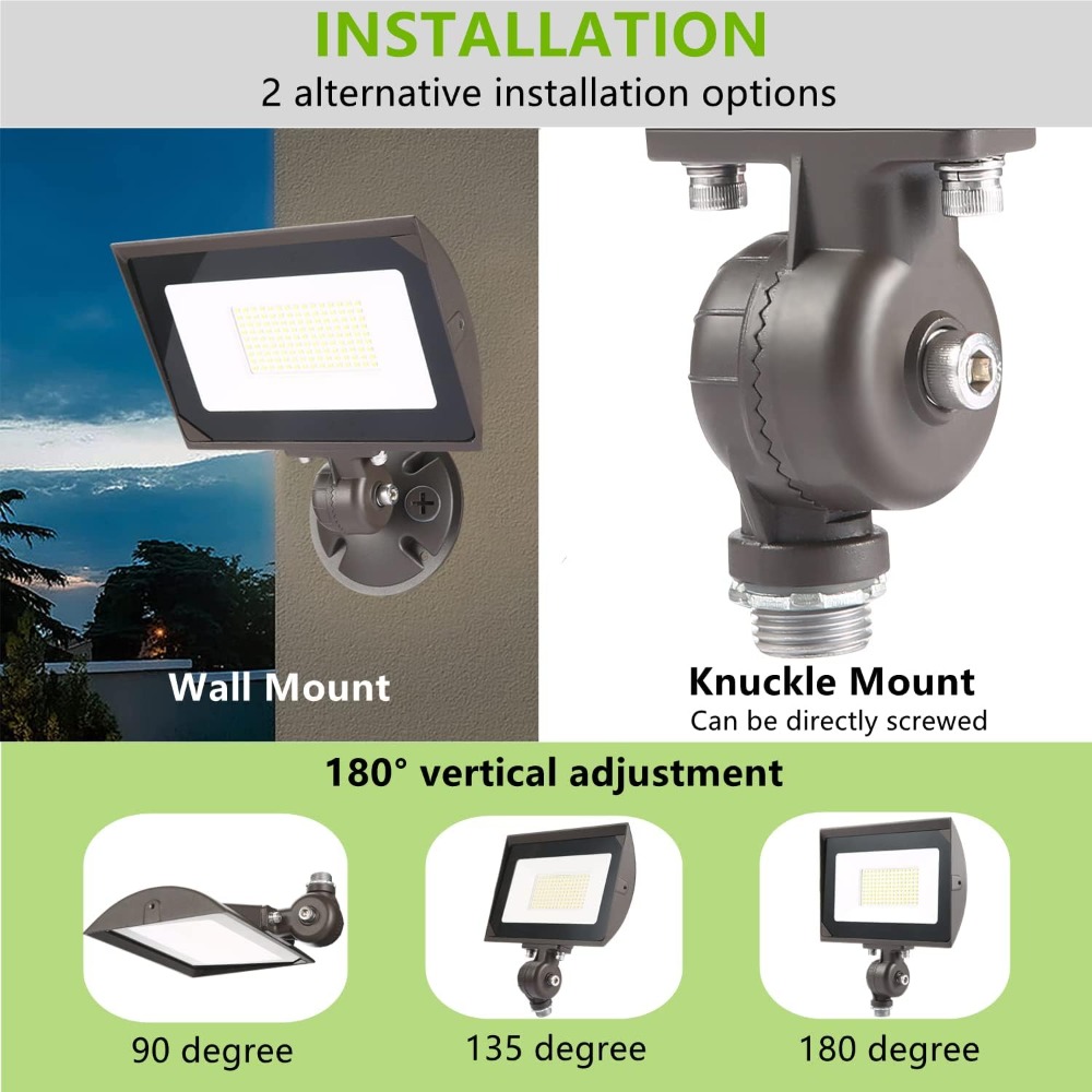 80W Outdoor LED Flood Light, 9 - огляд і ціна Outdoor Lighting Led