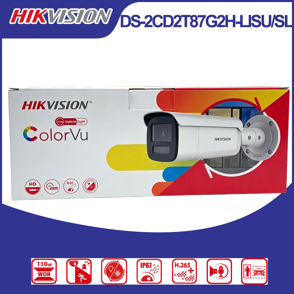 Hikvision DS-2CD2T87G2H-LISU/S - огляд і ціна Outdoor Lighting No Electricity