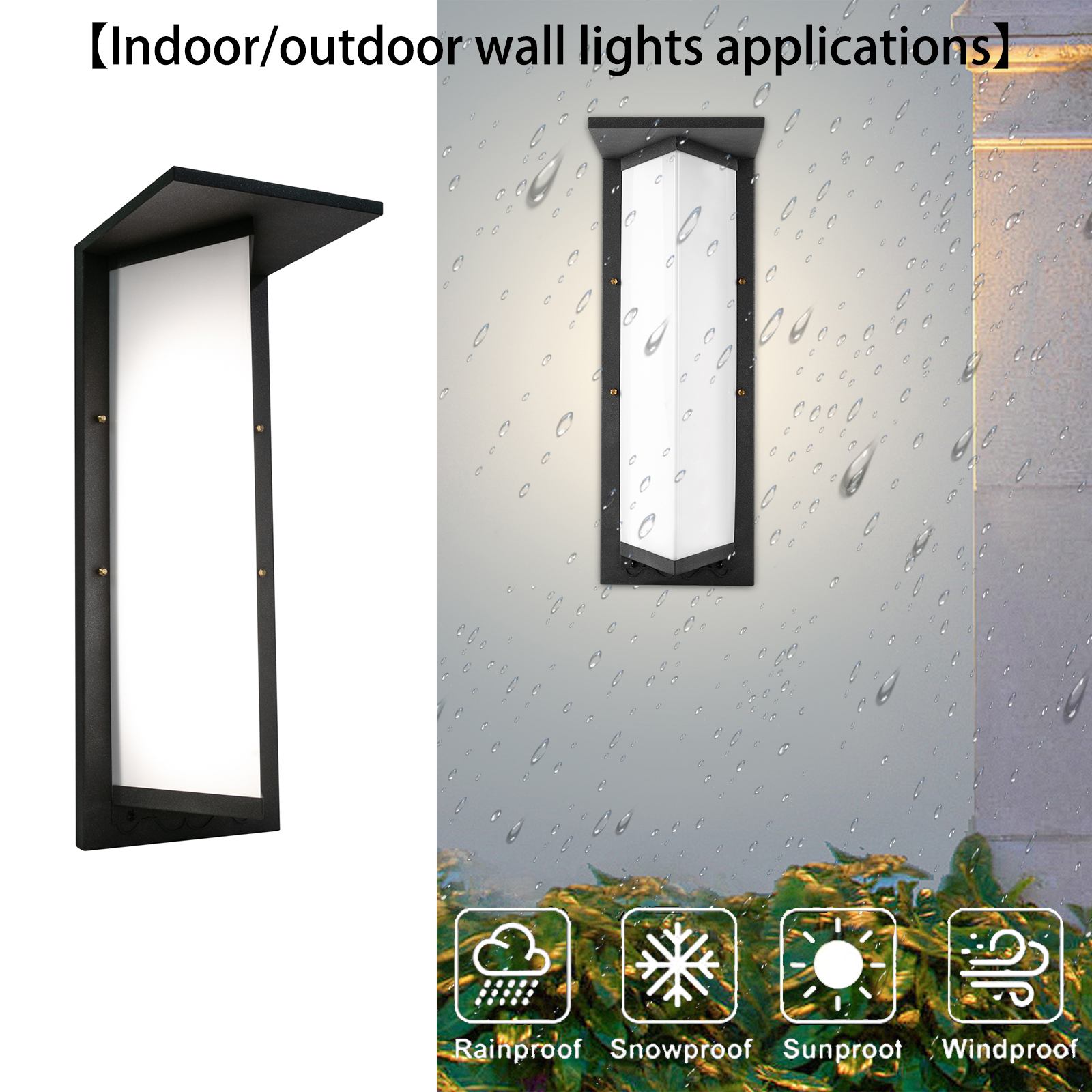 IP55 Waterproof LED Outdoor Wa - огляд і ціна Outdoor Lighting Wall
