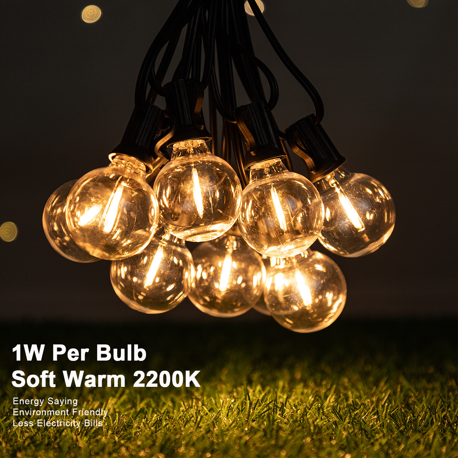 G40 Outdoor Garland String Lig - огляд і ціна Outdoor Lighting Strip