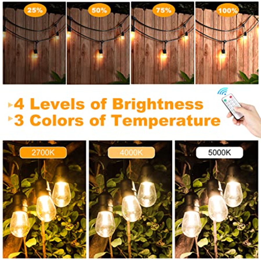 3-Color in 1 Solar String Ligh - огляд і ціна Outdoor Lighting Socket