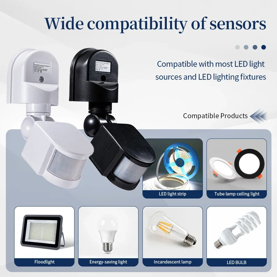 PIR Motion Sensor 220V 110V 12 - огляд і ціна Outdoor Lighting For Steps