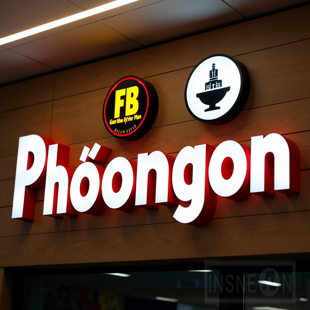 Custom Metal LED Sign Wall Log - огляд і ціна Outdoor Lighting Wall