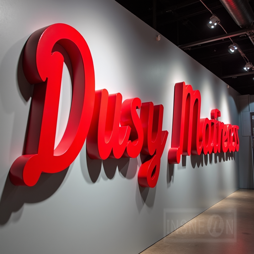 Custom Metal LED Sign Wall Log - огляд і ціна Outdoor Lighting Wall